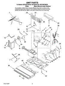 05 - Unit Parts parts for Kitchenaid Refrigerator KBFS20EVMS00 from AppliancePartsPros.com
