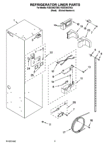 04 - Refrigerator Liner Parts parts for Kitchenaid Refrigerator KSSO36QTB03 from AppliancePartsPros.com