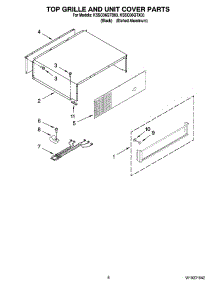 06 - Top Grille And Unit Cover Parts parts for Kitchenaid Refrigerator KSSO36QTX03 from AppliancePartsPros.com
