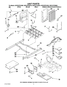 09 - Unit Parts parts for Kitchenaid Refrigerator KSRV22FVSS00 from AppliancePartsPros.com