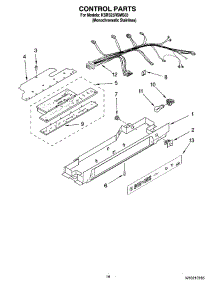 10 - Control Parts parts for Kitchenaid Refrigerator KSRS25RSMS03 from AppliancePartsPros.com