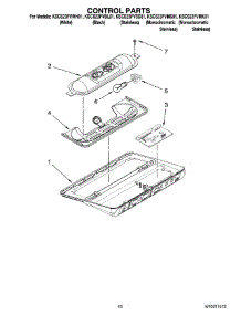 10 - Control Parts parts for Kitchenaid Refrigerator KSCS23FVMK01 from AppliancePartsPros.com