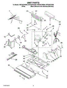 05 - Unit Parts parts for Kitchenaid Refrigerator KBFS25EVBL00 from AppliancePartsPros.com