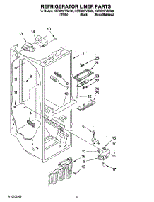 02 - Refrigerator Liner Parts parts for Kitchenaid Refrigerator KSRX25FVBL00 from AppliancePartsPros.com