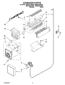 12 - Icemaker Parts, Optional Parts (Not Included) parts for Kitchenaid Refrigerator KSRG25FVMT00 from AppliancePartsPros.com