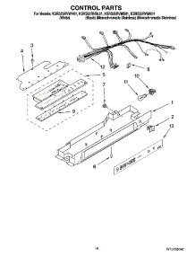 10 - Control Parts parts for Kitchenaid Refrigerator KSRS25RVMS01 from AppliancePartsPros.com