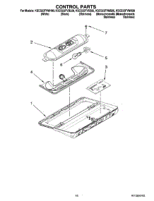 10 - Control Parts parts for Kitchenaid Refrigerator KSCS23FVMK00 from AppliancePartsPros.com