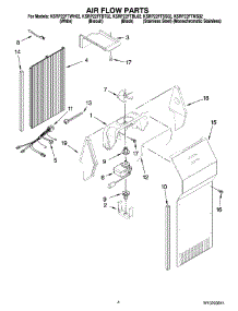03 - Air Flow Parts parts for Kitchenaid Refrigerator KSRP22FTMS02 from AppliancePartsPros.com