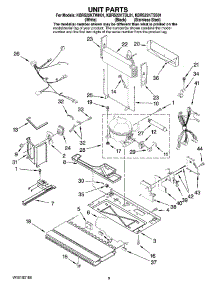 06 - Unit Parts parts for Kitchenaid Refrigerator KBRS22KTSS01 from AppliancePartsPros.com