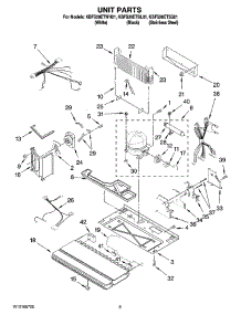 05 - Unit Parts parts for Kitchenaid Refrigerator KBFS20ETBL01 from AppliancePartsPros.com
