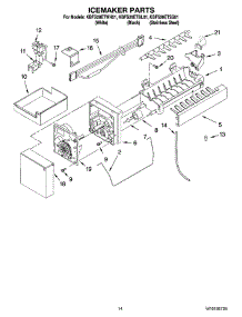 08 - Icemaker Parts, Optional Parts (Not Included) parts for Kitchenaid Refrigerator KBFS20ETBL01 from AppliancePartsPros.com