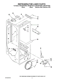 02 - Refrigerator Liner Parts parts for Kitchenaid Refrigerator KSRX25FTWH02 from AppliancePartsPros.com