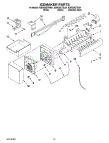 08 - Icemaker Parts, Optional Parts (Not Included) parts for Kitchenaid Refrigerator KBRS20ETBL01 from AppliancePartsPros.com