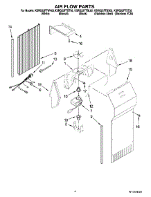 03 - Air Flow Parts parts for Kitchenaid Refrigerator KSRG22FTBT02 from AppliancePartsPros.com