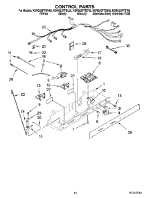 10 - Control Parts parts for Kitchenaid Refrigerator KSRG25FTBL02 from AppliancePartsPros.com