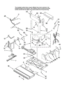 Unit parts for Kitchenaid Refrigerator KBLS22ETSS11 from AppliancePartsPros.com