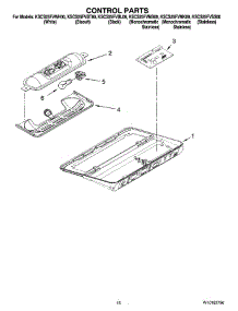 10 - Control Parts parts for Kitchenaid Refrigerator KSCS25FVMK00 from AppliancePartsPros.com
