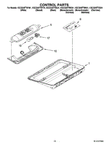 10 - Control Parts parts for Kitchenaid Refrigerator KSCS25FTWH01 from AppliancePartsPros.com