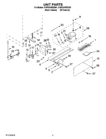 04 - Unit Parts parts for Kitchenaid Refrigerator KURS24RSSS01 from AppliancePartsPros.com