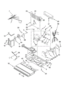 Unit parts for Kitchenaid Refrigerator KBRS20ETWH11 from AppliancePartsPros.com