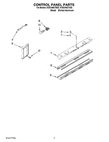 05 - Control Panel Parts parts for Kitchenaid Refrigerator KSSO48QTX02 from AppliancePartsPros.com
