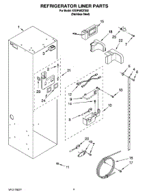 04 - Refrigerator Liner Parts parts for Kitchenaid Refrigerator KSSP48QTS02 from AppliancePartsPros.com