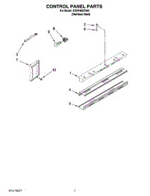 05 - Control Panel Parts parts for Kitchenaid Refrigerator KSSP48QTS02 from AppliancePartsPros.com