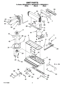 06 - Unit Parts parts for Kitchenaid Refrigerator KBRS22KGBT13 from AppliancePartsPros.com