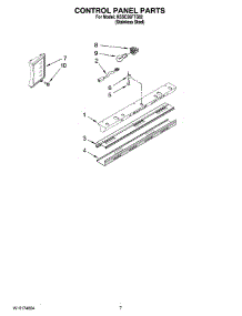05 - Control Panel Parts parts for Kitchenaid Refrigerator KSSC36FTS02 from AppliancePartsPros.com