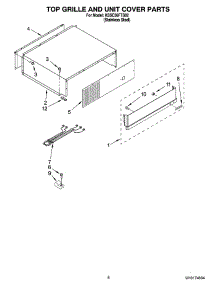 06 - Top Grille And Unit Cover Parts parts for Kitchenaid Refrigerator KSSC36FTS02 from AppliancePartsPros.com