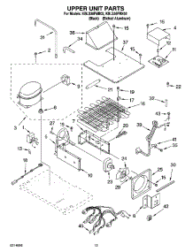 08 - Upper Unit Parts parts for Kitchenaid Refrigerator KBLS36FMB02 from AppliancePartsPros.com