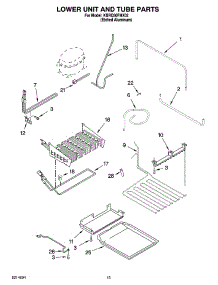 09 - Lower Unit And Tube Parts parts for Kitchenaid Refrigerator KBRO36FMX02 from AppliancePartsPros.com