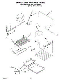 09 - Lower Unit And Tube Parts parts for Kitchenaid Refrigerator KBLS36FMX01 from AppliancePartsPros.com