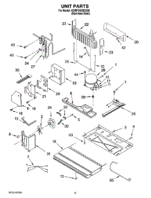 05 - Unit Parts parts for Kitchenaid Refrigerator KBRP20ERSS02 from AppliancePartsPros.com