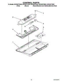10 - Control Parts parts for Kitchenaid Refrigerator KSCS23FTWH02 from AppliancePartsPros.com