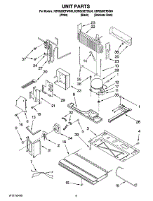 05 - Unit Parts parts for Kitchenaid Refrigerator KBRS20ETBL00 from AppliancePartsPros.com