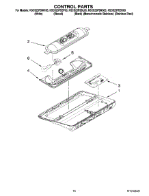 10 - Control Parts parts for Kitchenaid Refrigerator KSCS23FSBL03 from AppliancePartsPros.com