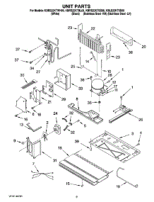 05 - Unit Parts parts for Kitchenaid Refrigerator KBLS22KTSS00 from AppliancePartsPros.com