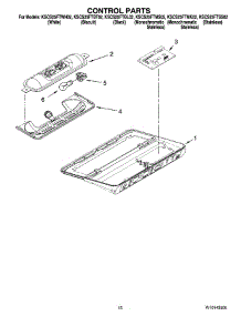 10 - Control Parts parts for Kitchenaid Refrigerator KSCS25FTSS02 from AppliancePartsPros.com