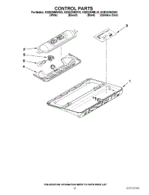 10 - Control Parts parts for Kitchenaid Refrigerator KSBS25INSS03 from AppliancePartsPros.com