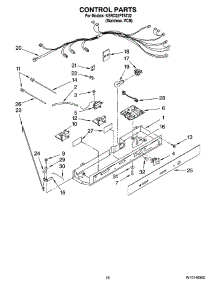11 - Control Parts parts for Kitchenaid Refrigerator KSRD22FTST02 from AppliancePartsPros.com
