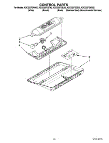 10 - Control Parts parts for Kitchenaid Refrigerator KSCS25FSWH02 from AppliancePartsPros.com