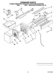 08 - Icemaker Parts, Optional Parts (Not Included) parts for Kitchenaid Refrigerator KBRS22ETWH00 from AppliancePartsPros.com