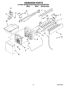 08 - Icemaker Parts, Optional Parts (Not Included) parts for Kitchenaid Refrigerator KBFS20ETSS00 from AppliancePartsPros.com