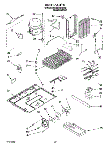 11 - Unit Parts parts for Kitchenaid Refrigerator KSBP25INSS03 from AppliancePartsPros.com