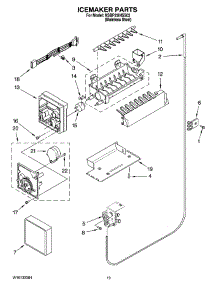 12 - Icemaker Parts, Optional Parts (Not Included) parts for Kitchenaid Refrigerator KSBP25INSS03 from AppliancePartsPros.com