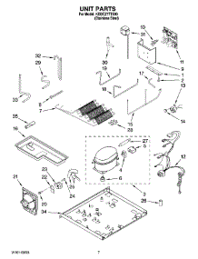 04 - Unit Parts parts for Kitchenaid Ingredient Center KDDC27TTS00 from AppliancePartsPros.com