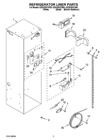 04 - Refrigerator Liner Parts parts for Kitchenaid Refrigerator KSSS36QTX00 from AppliancePartsPros.com