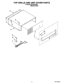 06 - Top Grille And Unit Cover Parts parts for Kitchenaid Refrigerator KSSP36QTS00 from AppliancePartsPros.com