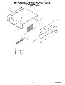 06 - Top Grille And Unit Cover Parts parts for Kitchenaid Refrigerator KSSS42FTX00 from AppliancePartsPros.com